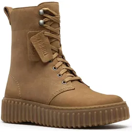 CLARKS Schnürstiefel Torhill Style cognac 39