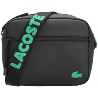 Lacoste Umhängetasche 25 cm jacquard webbing noir