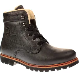 Panama Jack Panama 03 Aviator Herren Warm gefüttert Classics Kurzschaft Stiefel - schwarz 46