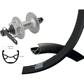 Winora V-Rad 29 Deore 6.Loch silber SSP 32L Ryde Rival 19 Disc schw.Niro-Spei.