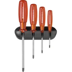 PB Swiss Tools Schraubendreher-Satz 4-teilig PH im Wandhalter Multicraft