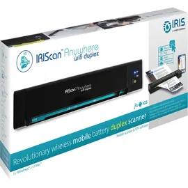 Iris Ohyama I.R.I.S. IRIScan Anywhere 6 Wifi Duplex 15PPM, Mobiler Batteriescanner