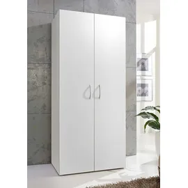 Wimex Wohnbedarf Import Export Handels GmbH Wäscheschrank Multiraumkonzept 80 x 185 x 40 cm Weiß
