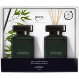 ipuro Raumduft ESSENTIALS black bamboo frisch 2x 50 ml,