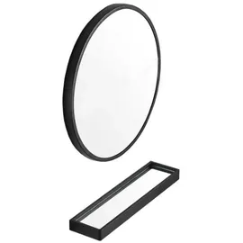 OEM Wandspiegel 70 x 0 cm Schwarz