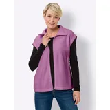 Sieh an! Fleece-Weste Rosa 50
