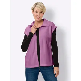 Sieh an! Fleece-Weste Rosa 50