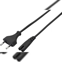 Sygonix SY-5043508 Strom Netzkabel Schwarz 5.00m