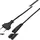 Sygonix SY-5043508 Strom Netzkabel Schwarz 5.00m