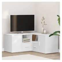 vidaXL Eckregal 160 x 40 x 45 cm Weiß