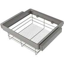 Emuca 7132552 Quartz, mit Softclose-vollauszug, Modul 60cm, Titanium - One Size