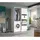 xonox.home Waschmaschinenschrank Free 66 x 195 x 60 cm Weiß