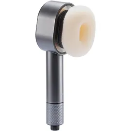 ideoon Ideoon, Duschbrause, 3-in-1 Duschkopf mit Bürste, Schwamm und Wasserspar Funktion - 2 x Premium-Wasserfilter - Wellness Brause für Ihr Spa-Erlebnis