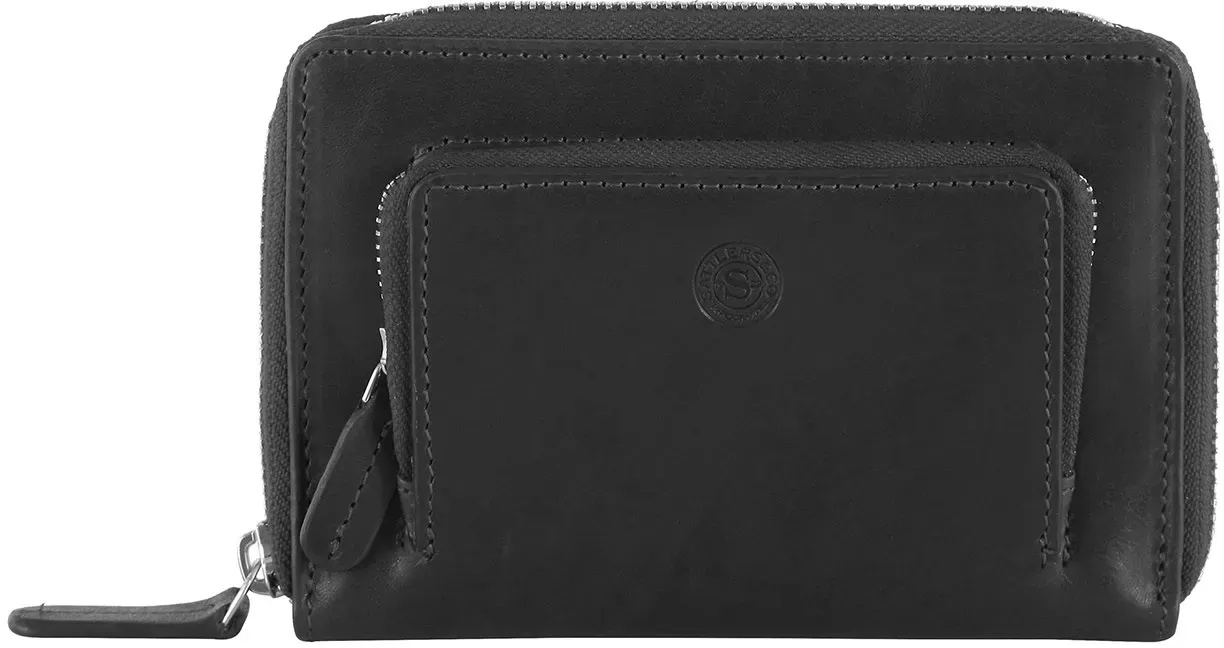 Sattlers & Co. Querbörse Damen Kronos The Jockey schwarz
