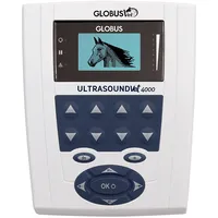 Globus Professioneller Veterinär-Ultraschall Ultrasoundvet 4000 Weiss/Blau