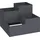 vidaXL Hochbeet 80 x 80 x 60 cm Anthrazit