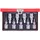 KS Tools 1/2" CHROMEplus Bit-Stecknuss-Satz Torx, Bohrung, 9-tlg.