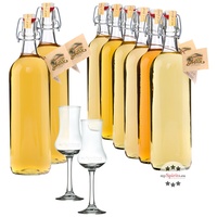 Prinz Alte Sorten Vorteils-Paket 8 Flaschen + 2 x Kelchglas