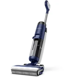 Nass-Trocken-Sauger »Floor One S7 Flashdry PET, 70° Grad Heißluft-Trocknung, 40 Min Akku,«, beidseitige Kantenreinigung, automatische Anpassung der Saugleistung, 24267752-0 Blau/weiß/Schwarz
