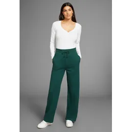 KangaROOS Jogginghose mit weitem Bein - NEUE FARBEN, grün