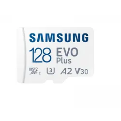 Samsung EVO Plus microSDXC UHS-I U3 128GB & SD adapter - Speicherkarte