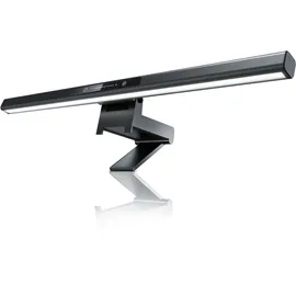 CSL LED Monitorlampe, Bildschirmlampe mit Dimmfunktion, Schreibtischlampe, 4,5W, Screenbar, 3 Lichtfarben, Monitorlicht, blendfrei, Monitor Lampe