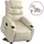 vidaXL Relaxsessel mit Aufstehhilfe Elektrisch Kunstleder 93 x 99,5 x 0 cm Creme