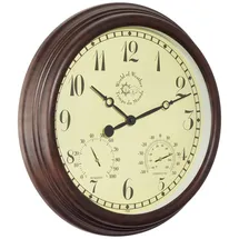 Esschert Design Gartenuhr Braun 30,5 cm TF008