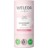 WELEDA Bio 24h Deo Stick Sensitiv – Naturkosmetik Deodorant mit zartem Amyris & Mimose Duft. Natürlicher Deostick schützt 24h zuverlässig vor Körpergeruch ohne Aluminiumsalze (vegan, 50g)