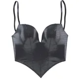VIVANCE Corsage Damen schwarz-metallic Gr.75 Cup AA