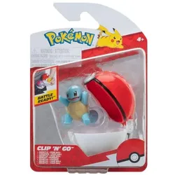 Pokemon Clip 'N' Go Schiggy & Pokeball