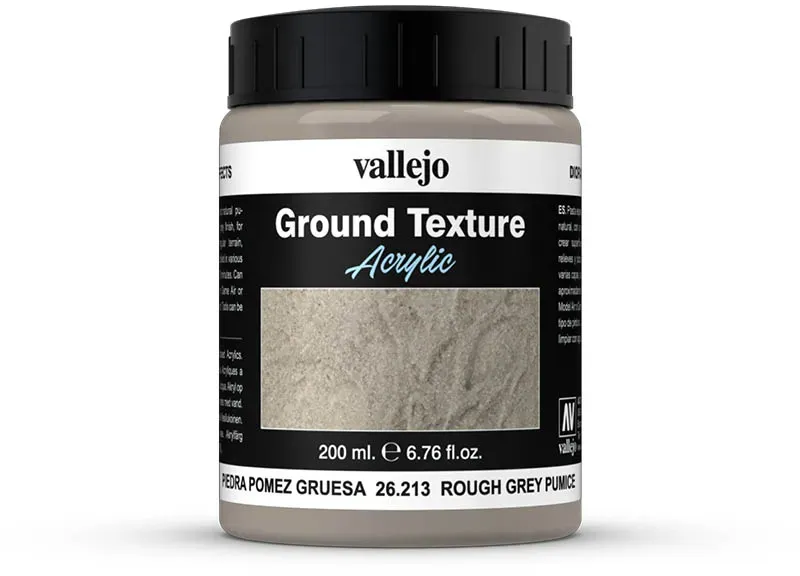 Ground Texture | Diorama FX by Vallejo Color, Farbton: 213 Rough Grey Pumice