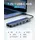 Dockteck USB C Hub Dockteck 7-in-1 Dock DD0003 USB C Adapter, Ethernet LAN RJ45, 4K 60Hz HDMI, 100W Power Delivery, 2 USB 3.0 Ports und SD/microSD für iPhone 15 Pro MacBook M1, iPad Pro, Surface Pro und Mehr