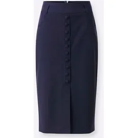 Heine Bleistiftrock Damen Blau 38