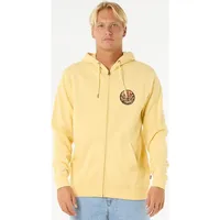 Rip Curl Wettie Passage Icon Reißverschlusspullover - Straw M