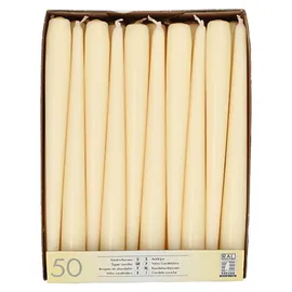 Papstar Duftkerze 25 cm 50 St. champagner