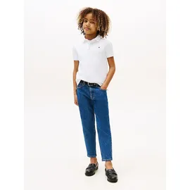 Tommy Hilfiger Kurzarm-poloshirt Bright White 6 Jahre