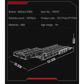 Mould King Remote Control FH16 Auflieger 19015T
