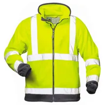 Elysee Warn-Fleecejacke Valentin Gr. 2XL, gelb/marine