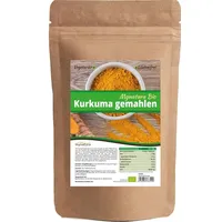 Kurkuma Pulver von Mynatura – Natürliches Gewürz für aromatische Gerichte und goldene Farbe 2x1Kg