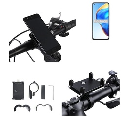 K-S-Trade für Xiaomi Mi 10T Pro Smartphone-Halterung, (Handyhalterung das Fahrrad Halter Lenkstange Fahrradhalterung) schwarz