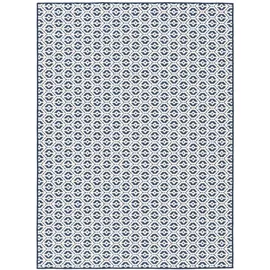 Snapstyle Pergamon, In- und Outdoor Teppich, Beidseitig Cape Cod Dunkelblau 100x300cm