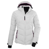 KILLTEC Damen Steppjacke/Skijacke mit abzippbarer Kapuze und Schneefang KSW 289 WMN SKI JCKT, hellgrau, 42, 37956-000