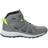 Jack Wolfskin Woodland 2 Texapore Mid Herren pebble grey 48