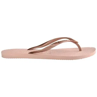 HAVAIANAS Mädchen Slim (Mini Me) Zehentrenner, Ballet Rose, 27/28