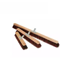 BÜRSTENMANN Saalbesen 40cm mit Holzkörper aus Haarmischung schwarz