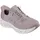 SKECHERS Glide-Step Pro Taupe Mesh / Silver Trim 41