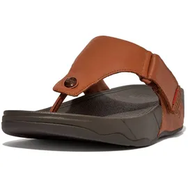 FitFlop Trakk II Toe Thongs Dark Tan 46