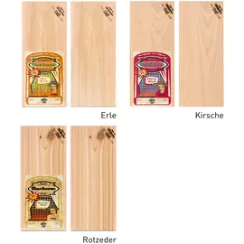 Axtschlag Holzplanke XL 400 x 150 x 11 mm Erle