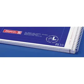 Brunnen Collegeblock Student Linkshänder A4 liniert, holzfreies Papier blau
